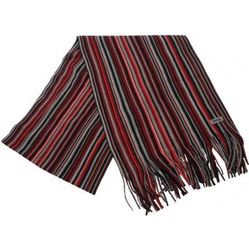 Lonsdale College 2 Scarf Red Stripe