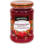 Mackay's Džem jahodový se šampaňským 340 g – Zboží Dáma