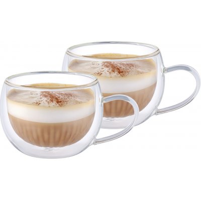 4Home Termo sklenice na cappuccino Hot&Cool 2 x 270 ml – Zboží Dáma