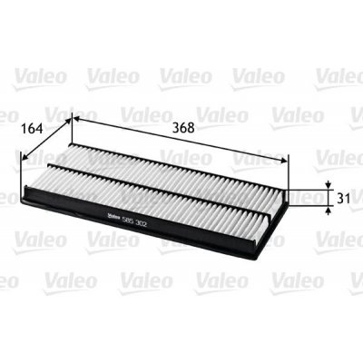Vzduchový filtr VALEO 585302 – Hledejceny.cz