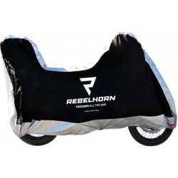 Rebelhorn Cover II černo/stříbrná s prostorem na kufr XL