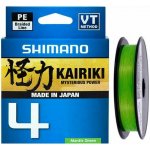 Shimano Šňůra Kairiki 8 Mantis Green 150m 0,10mm 6,5kg – Sleviste.cz