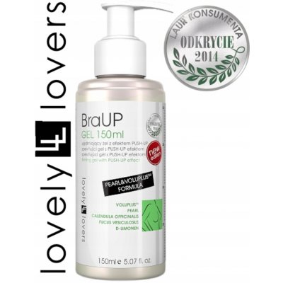 LovelyLovers BraUP Pearl & Voluplus formula gel na zpevnění poprsí 150 ml – Zboží Dáma