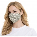 Balerina Czech Zdravotnický nanorespirátor FFP2 PFHM931 FISH TYPE Grey flowers – Zboží Mobilmania