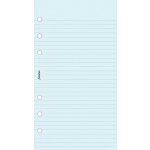 Filofax poznámkový papír linkovaný modrý 30 listů formát A6 – Hledejceny.cz
