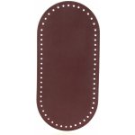 Naše galanterie Dno na kabelku ovál bordó 27x13 cm – Zboží Mobilmania