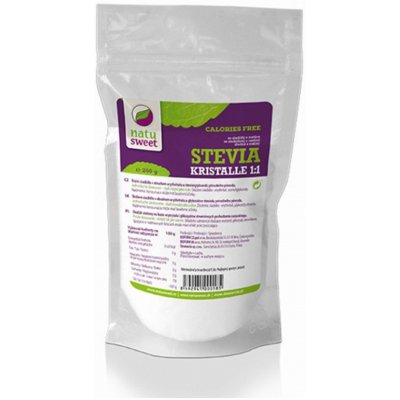 NATUSWEET Stevia Kristalle 1:1 200 g