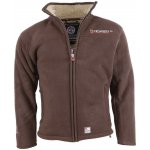 GEOGRAPHICAL NORWAY mikina UBOLT s kožíškem hnědá – Zboží Mobilmania