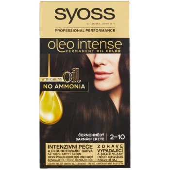 Syoss Oleo Intense Barva na vlasy 210 Černohnědý 50 ml