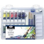 ROYAL & LANGNICKEL Akvarelové barvy v plastovém boxu 21 dílů – Zbozi.Blesk.cz