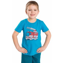 Betty mode chlapecké tričko tyrkysové hasiči