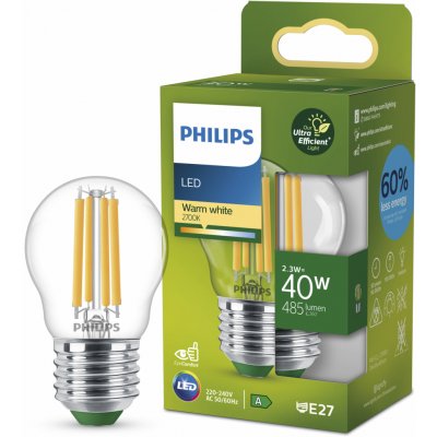 Philips LED 40W P45 E27 2700K CL UE SRT4 929003626201 – Sleviste.cz