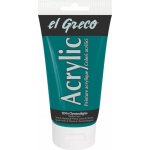 El Greco akrylová barva viridian zelená 150 ml – Hledejceny.cz
