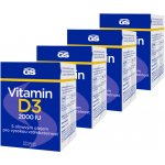 GS Vitamin D3 2000 IU 4 x 90 kapslí – Hledejceny.cz