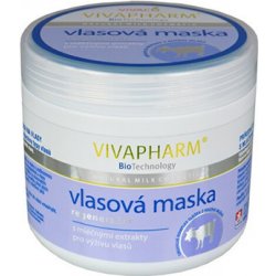 Vivapharm kozí regenerační vlasová maska 600 ml