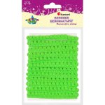 Titanum Textilní provázek s bambulkami zelený 1,7 m – Hledejceny.cz