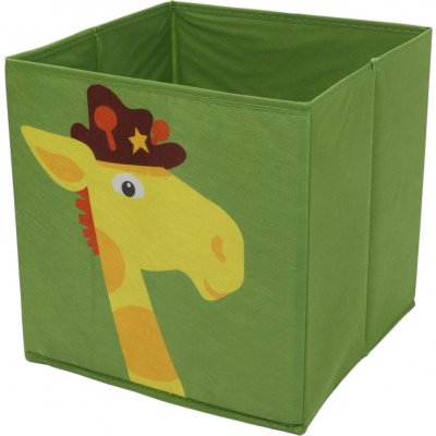 Storagesolutions textilní úložný box 30 x 30 x 30 cm žirafa – Zboží Dáma