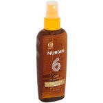 Nubian olej na opalování spray SPF6 150 ml – Zboží Mobilmania