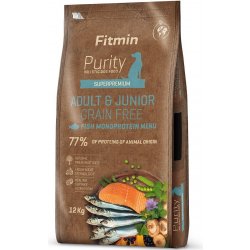 Fitmin Purity Dog Grain Free Adult & Junior Fish Menu 2 kg