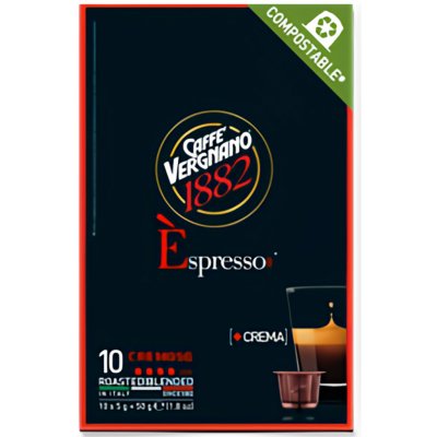 Vergnano Cremoso kávové kapsle do Nespresso 10 ks – Zboží Mobilmania