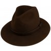 Klobouk Plstěný klobouk hnědá Q6058 10515/07HI