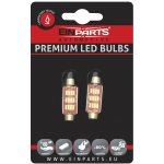 EINPARTS C10W LED žárovky (12 x SMD 4014) 42mm 6000K CANBUS - EPL51 – Hledejceny.cz