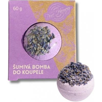 Pure Harmony šumivá bomba do koupele levandule 60 g – Sleviste.cz