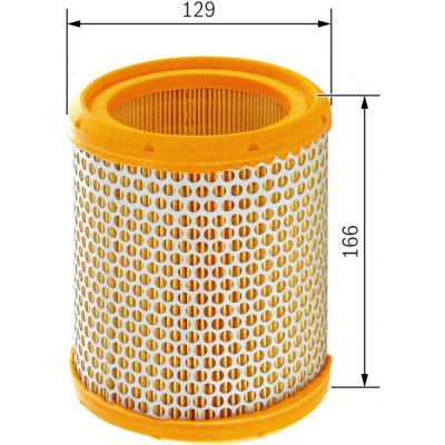 Vzduchový filtr BOSCH 1 457 433 227 (1457433227) – Hledejceny.cz
