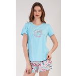 Vienetta Secret Ellie dámské šortky světle tyrkysová – Zboží Dáma