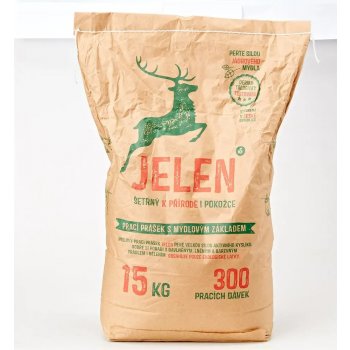 JELEN mýdlový prášek 15 kg 300 praní