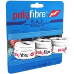 Polyfibre S.A.T. Overgrip 3P Bílý – Zbozi.Blesk.cz