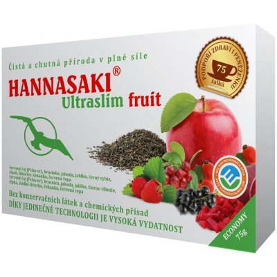 Hannasaki Ultraslim Fruit sypaný čaj 50 g – Zboží Mobilmania