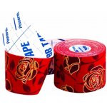 BB Tape Kineziologické tejpy Design Růže 5cm x 5m