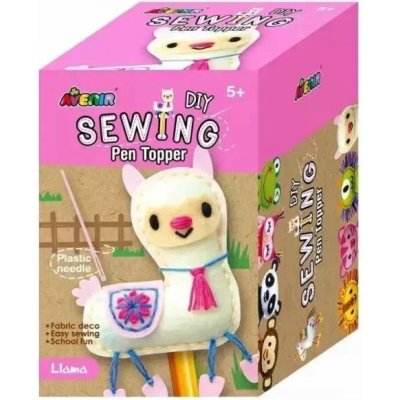 Avenir Edu Toys : Sada na šití plyšové ozdoby na tužku lama – Hledejceny.cz