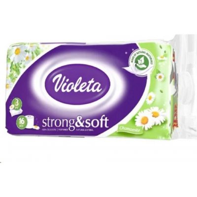 VIOLETA Strong and Soft 3-vrstvý 16 ks – Zboží Dáma