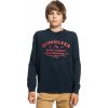 Dětské tričko Quiksilver YOUTH CLOSED CAPTION LS TEE navy Blazer BYJ0