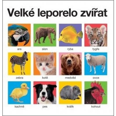 Velké leporelo zvířat