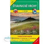 Šťiavnické vrchy 1:50 000 SK Mapa skládaná – Sleviste.cz