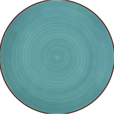 Lamart LT9088 keramický dezertní talíř Happy 19 cm modrá