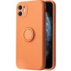 Pouzdro a kryt na mobilní telefon Apple Vennus s prstýnkem Iphone 13 Pro Max oranžové