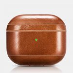 iCarer Kožené pouzdro na sluchátka AirPods 3 01.14.IAP056-BN – Zboží Živě