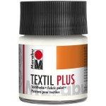Marabu textil plus barva na textil 50 ml bílá 070 – Zboží Dáma
