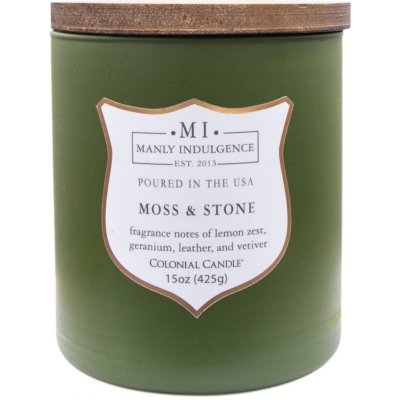 Colonial Candle SigNature Moss & Stone 425 g – Zboží Mobilmania