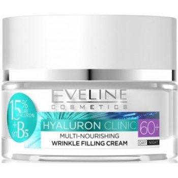 Eveline cosmetics Hyaluron Expert pleťový krém 60+ s kyselinou hyaluronovou 50 ml