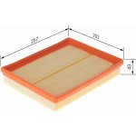 Vzduchový filtr BOSCH F 026 400 301 – Hledejceny.cz