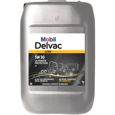 Mobil Delvac Ultra Ultimate Protection V2 5W-30 20 l – Zbozi.Blesk.cz