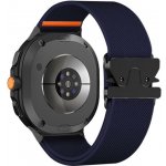 VSECHNONAMOBIL 118146 NEXUS Nylonový řemínek pro Samsung Galaxy Watch8 / Watch8 Classic tmavě modrý – Zboží Živě
