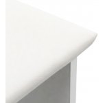 Aga Taburet k toaletnímu stolku MRDT15 Matný bílý – Zboží Dáma