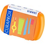 Curaprox Travel set stejnobarevný mix náhradních hlavic magenta 2 ks – Zboží Dáma