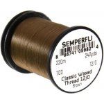 Semperfli Nit Classic Waxed Thread 12/0 Brown – Hledejceny.cz